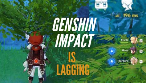 why is genshin impact lagging